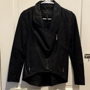 BCBG Leather Jacket